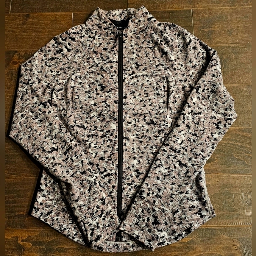 Athleta Salutation Women's Full Zip Fitted Jacket sz medium